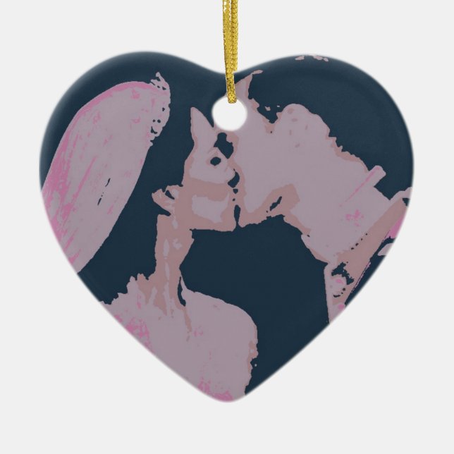 Adorno De Cerámica Regalos de boda real/Kate y William (Frente)