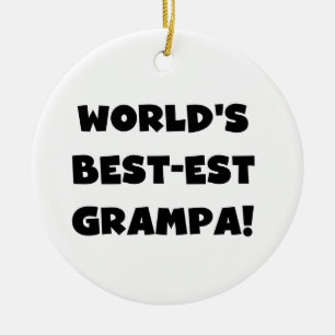 Adorno De Cerámica Regalos de camisetas Grampa más grandes del mundo