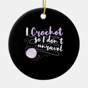 Adorno De Cerámica Regalos de Crocheting