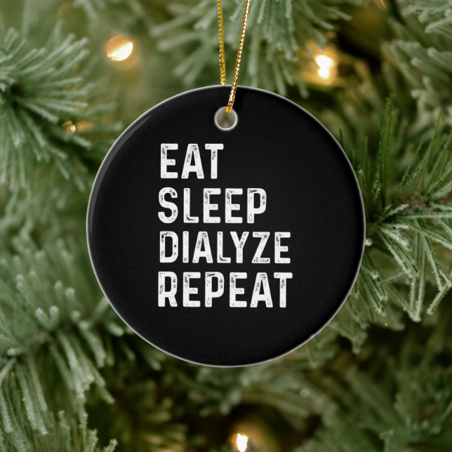 Adorno De Cerámica Regalos De Diálisis Para Pacientes Nefrología Tecn (Árbol)