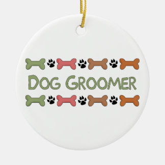Adorno De Cerámica Regalos de Dog Groomer