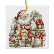 Regalos de Navidad de Papá Noel Vintage