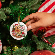 Regalos de Navidad para Golden Retriever, Perro Di