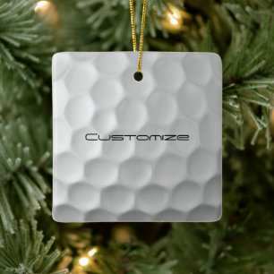 Adorno De Cerámica Regalos de Pelotas de Golf Personalizadas Serie Si