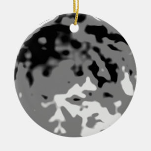 Adorno De Cerámica Regalos de plata de Zazzle del MUSEO del