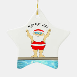 Adorno De Cerámica Regalos de vacaciones para nadar