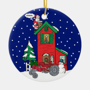 Adorno De Cerámica Regalos del tractor por Gear4gearheads