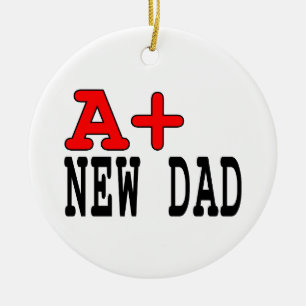 Adorno De Cerámica Regalos divertidos para los nuevos papás: A+ Nuev