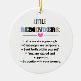 Adorno De Cerámica Regalos motivacionales inspiradores Pequeños Recor