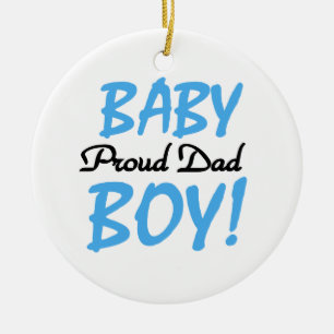 Adorno De Cerámica Regalos orgullosos del bebé del papá