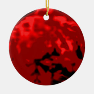 Adorno De Cerámica Regalos rojos de Zazzle del MUSEO de Transp del