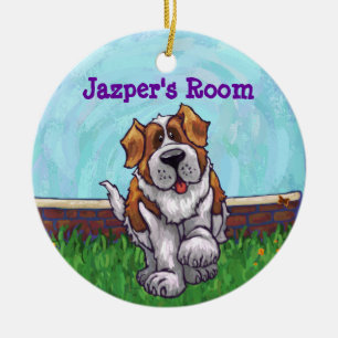 Adorno De Cerámica Regalos y accesorios de St. Bernard
