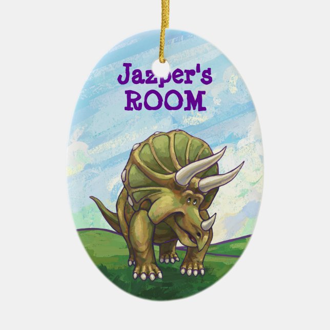 Adorno De Cerámica Regalos y accesorios para tigres (Frente)