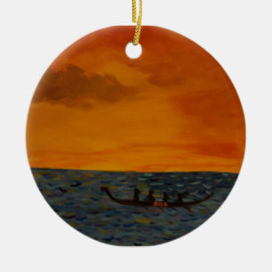 Adorno De Cerámica Regata del dragón