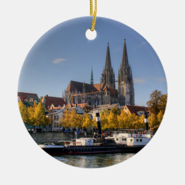 Adorno De Cerámica Regensburg (Alemania) (Frente)