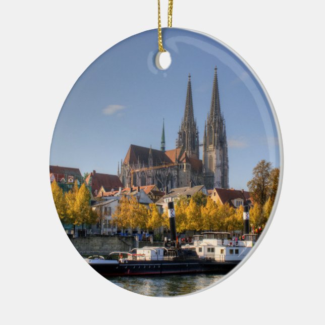 Adorno De Cerámica Regensburg (Alemania) (Izquierda)