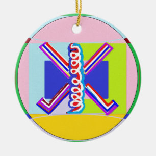 Adorno De Cerámica Reiki Karuna Ommantra: RAMA