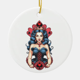 Adorno De Cerámica Reina de espadas Thunder_Cove
