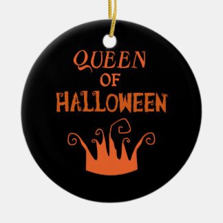 Adorno De Cerámica Reina de Halloween
