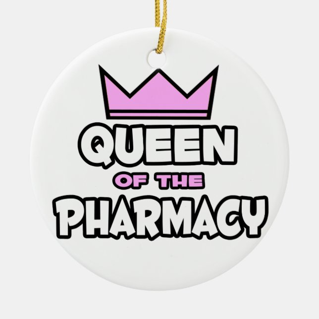 Adorno De Cerámica Reina de la farmacia (Frente)
