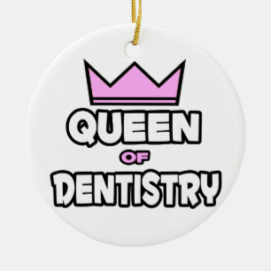 Adorno De Cerámica Reina de Odontología