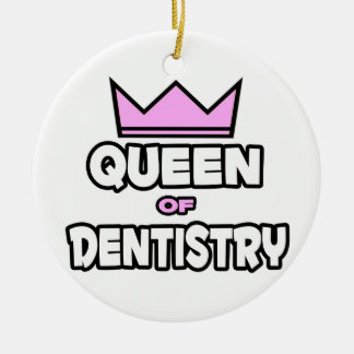 Adorno De Cerámica Reina de Odontología