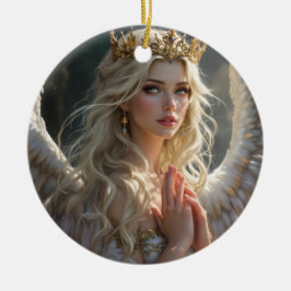 Adorno De Cerámica Reina del amanecer celeste