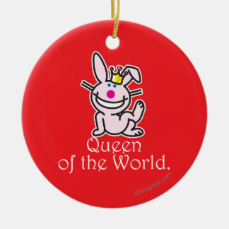 Adorno De Cerámica Reina Del Mundo