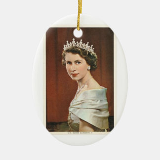Adorno De Cerámica Reina Elizabeth