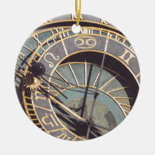 Adorno De Cerámica Reloj astronómico de Praga