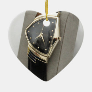 Adorno De Cerámica Reloj eléctrico c.1957 de Hamilton Ventura
