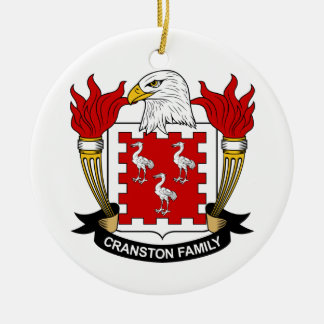 Adorno De Cerámica Reloj familiar Cranston