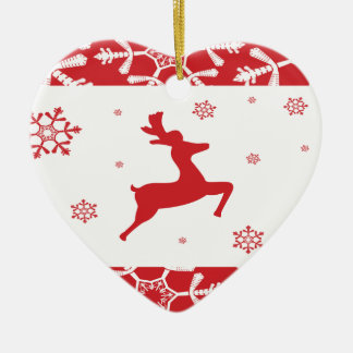 Adorno De Cerámica Reno del navidad