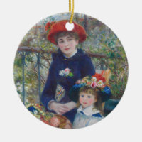 Renoir Dos Hermanas Terraza Impresionismo Francés 