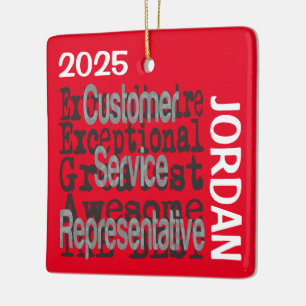 Adorno De Cerámica Representante de servicio al cliente Extraordinair