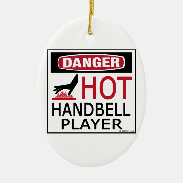 Adorno De Cerámica Reproductor de cascos calientes (Frente)