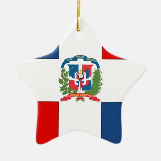Adorno De Cerámica República Dominicana (Frente)