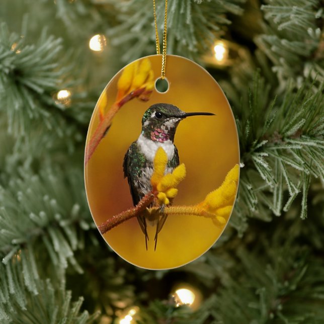 Adorno De Cerámica Resplandor de oro (Árbol)