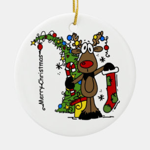 Adorno De Cerámica Resto de los Árboles de Navidad