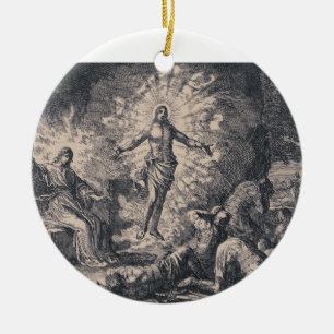 Adorno De Cerámica Resurrección de Jesucristo por Jan Luyken
