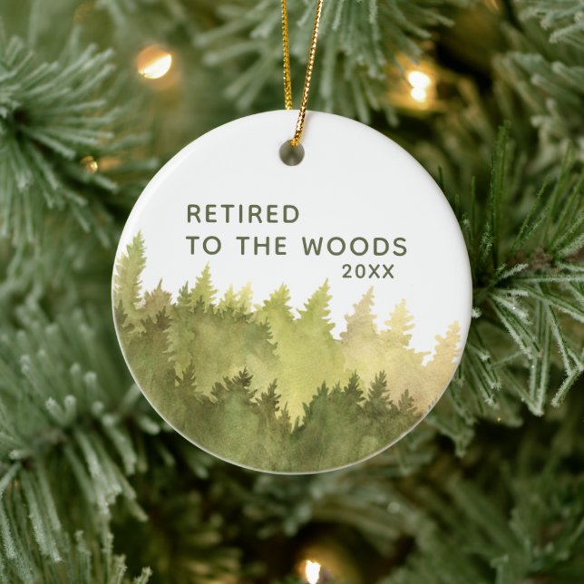 Adorno De Cerámica Retirado A Los Árboles Acuáticos Personalizados De (Árbol)