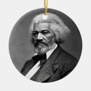 Adorno De Cerámica Retrato de Frederick Douglass de George K. Warren