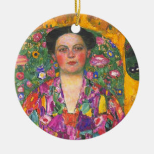 Adorno De Cerámica Retrato de Klimt de Eugenia Primavesi