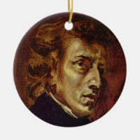 Retrato Frederic Chopin de Eugene Delacroix