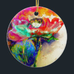 Adorno De Cerámica Retro colorido Resumen Disquetera acuática<br><div class="desc">El cuadro presenta una vibrante explosión de motivos florales rojos representados en un cautivador medio acuático. El artista emplea un estilo impresionista, abstracto, que permite que los colores fluyan y se mezclen orgánicamente, creando una sensación de espontaneidad y movimiento. Delicados lavados de rojo mezclado con toques de color rosa, naranja...</div>