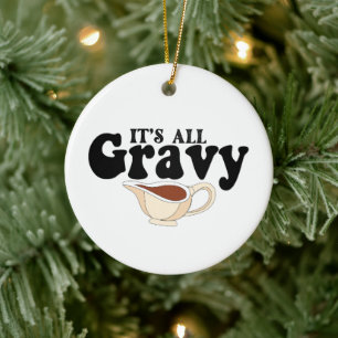 Adorno De Cerámica Retro Es Todo Gravy Baby Vintage Fall Acción de Gr