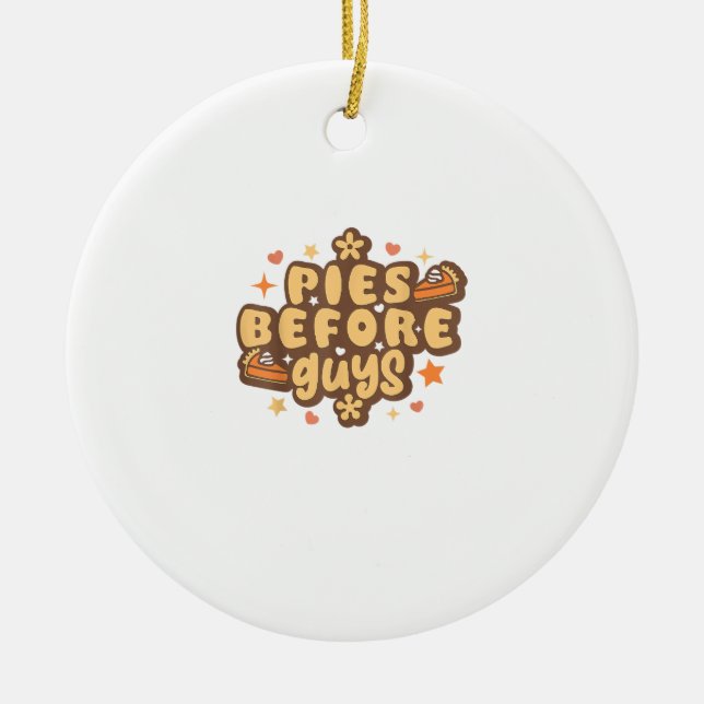 Adorno De Cerámica Retro Pies antes de muchachos graciosos espías de  (Frente)