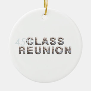 Adorno De Cerámica Reunión de la 45ª clase TEE