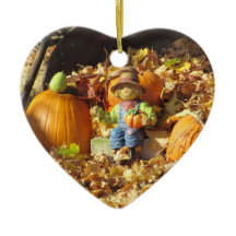 Rey asustado en su trono de calabaza