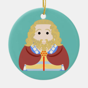 Adorno De Cerámica Rey Eduardo II de Inglaterra